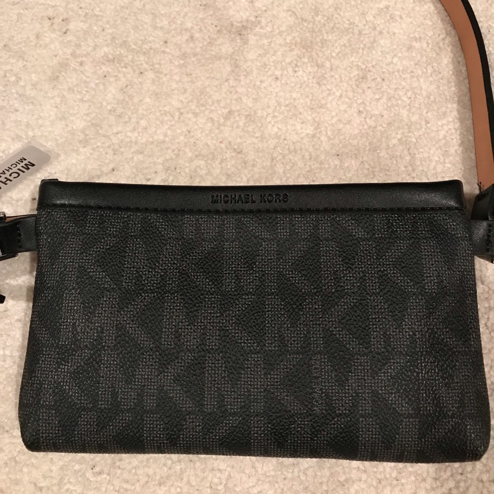 Michael Michael Kors signature leather belt bag